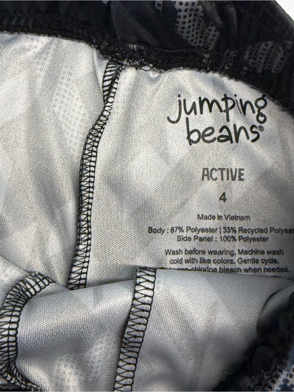 Jumping Beans Active Boys Shorts Bundle Size 4 Gray Athletic 2 Pair
